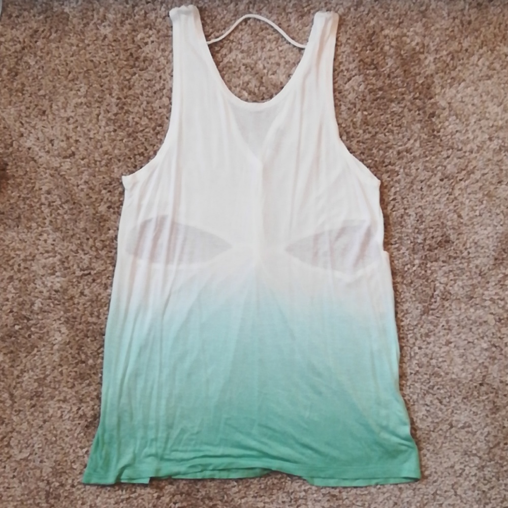 Ombre Cutout Tank
